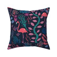 Flamingo fantasy - black - 313 