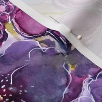 Purple Daze-Watercolor Garden Party