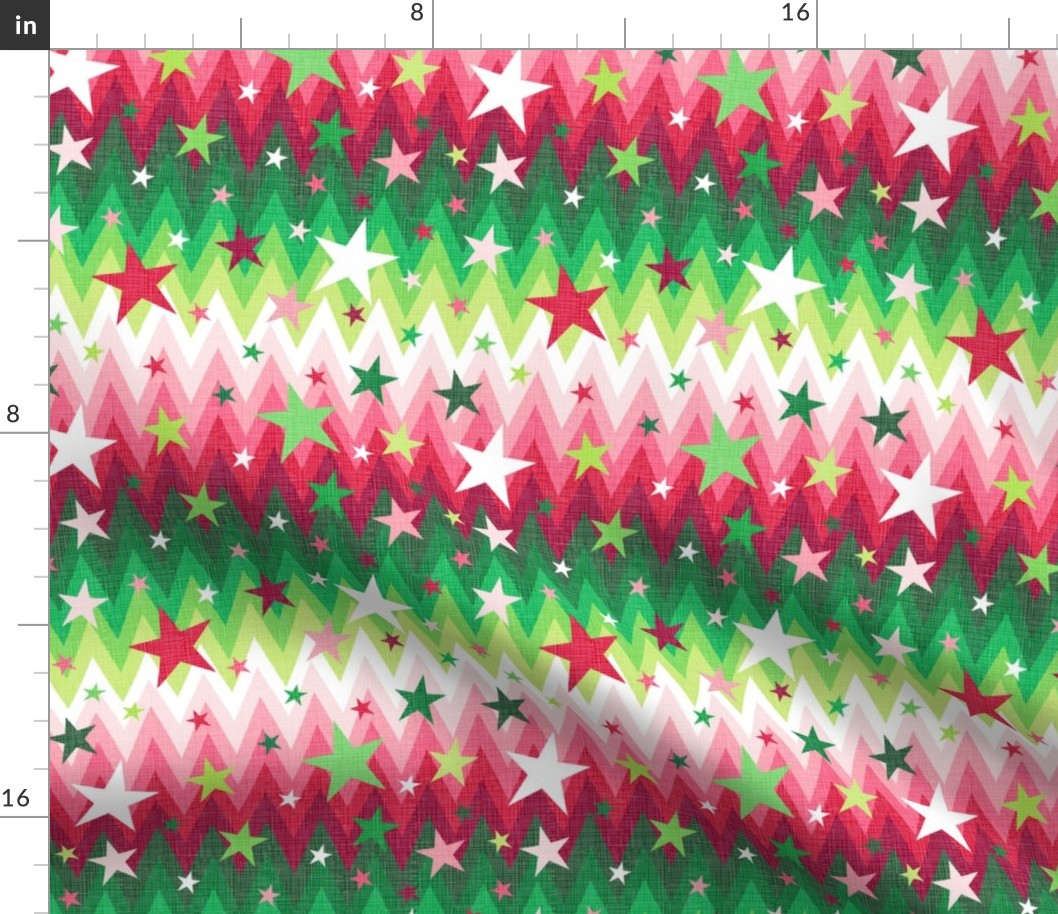 Maddox's ombre Christmas stars