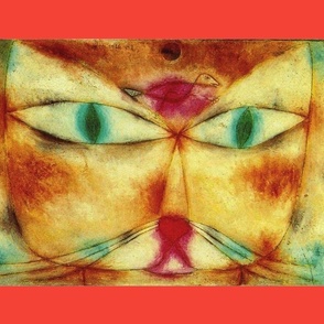 FQ Cat and Bird, Paul Klee