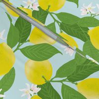 Garden Party: Lovely Lemon Grove, Sky by Brittanylane