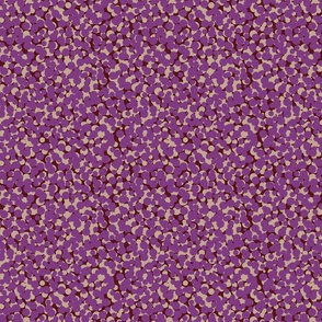 polka dots purple Small