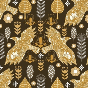 scandinavian woodland gold 