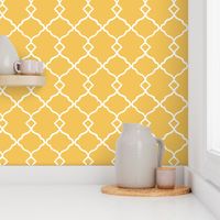 Ogee Trellis Yellow