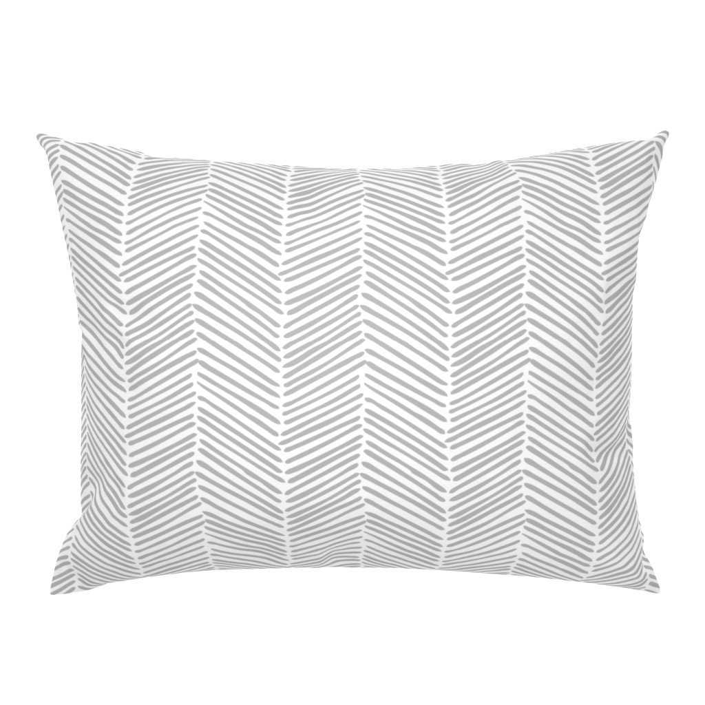 Freeform Arrows Large in gray on white