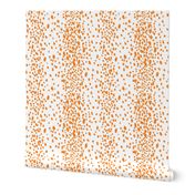 Dots in soft orange