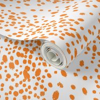 Dots in soft orange