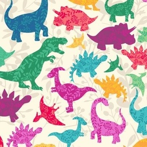 Dino Vine Pattern Folk Light