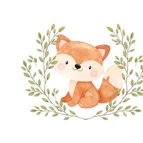 Fox pillow case 