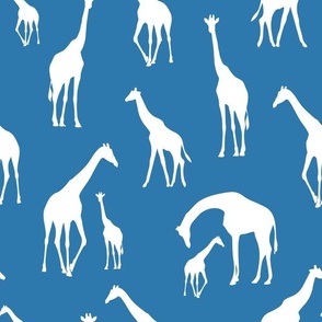 giraffe blue