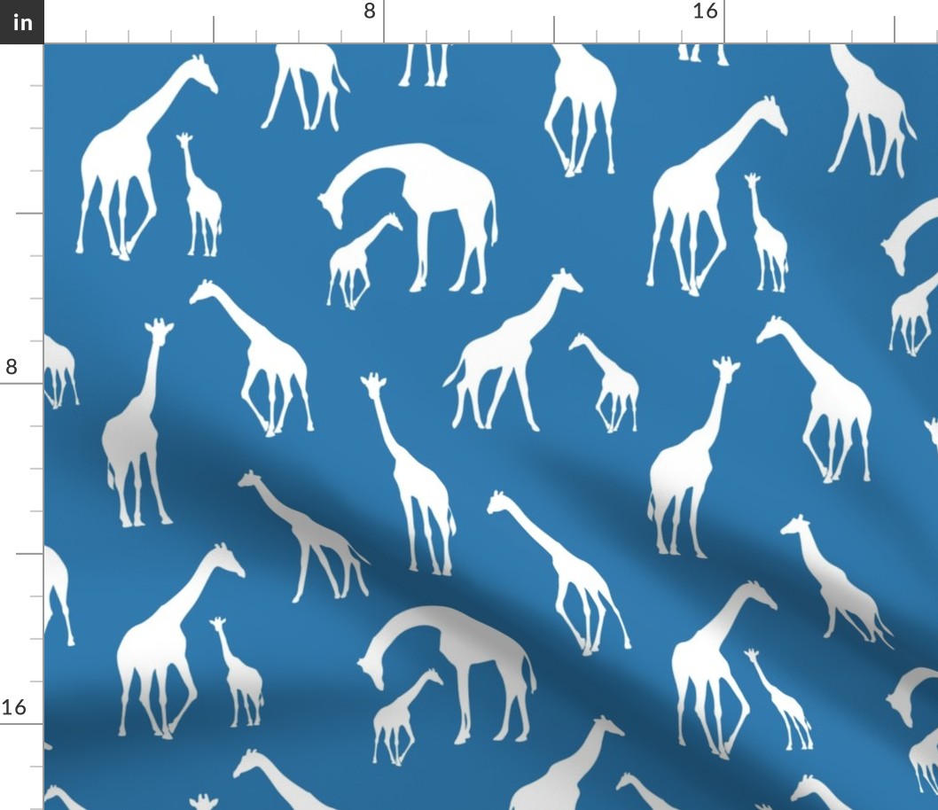 giraffe blue