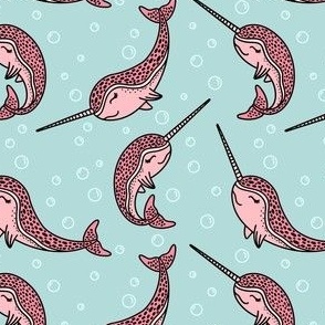 narwhals pink
