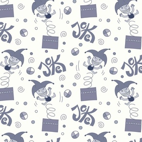 Seamless pattern for Fool’s day.