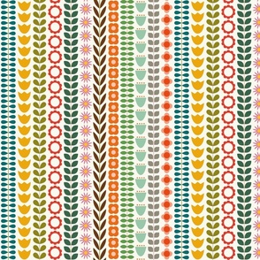 Scandinavian Folk Stripe - Med