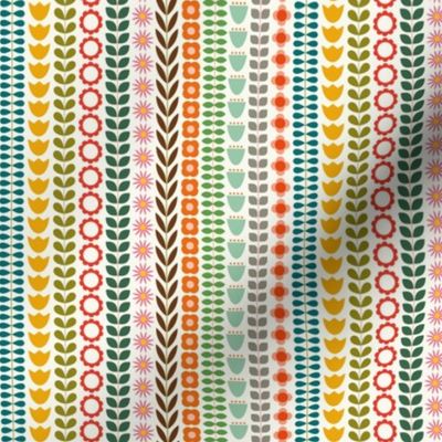 Scandinavian Folk Stripe - Tiny