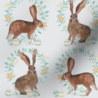 Easter Scrub Hare Pattern