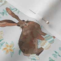 Easter Scrub Hare Pattern