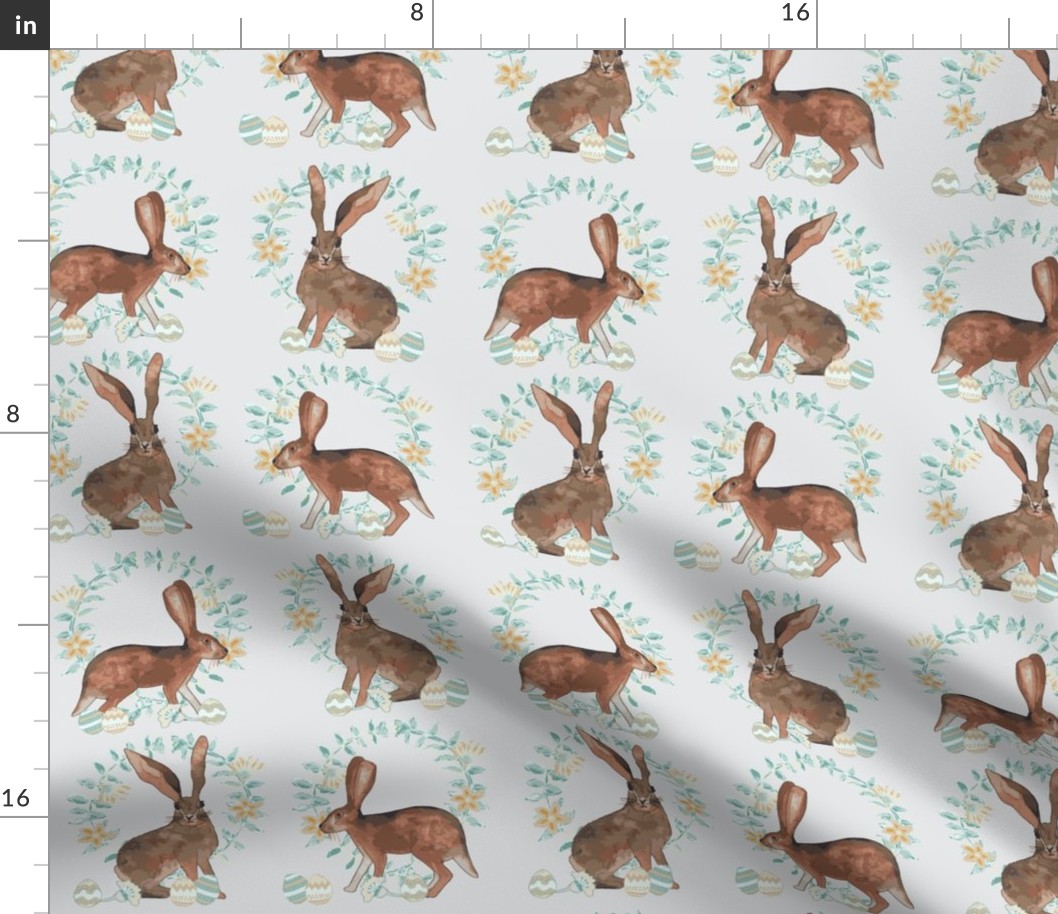 Easter Scrub Hare Pattern