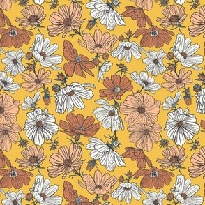 Summertime Floral_Mini-Sunshine Earth tones-Hufton Studio