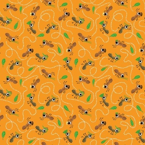 Ants Go Marching - Orange