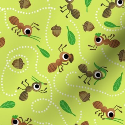 Ants Go Marching - Pea Green