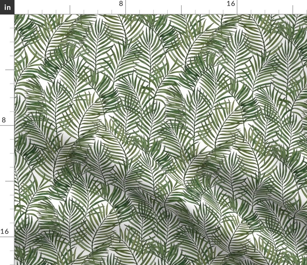 Palm Leaves - White