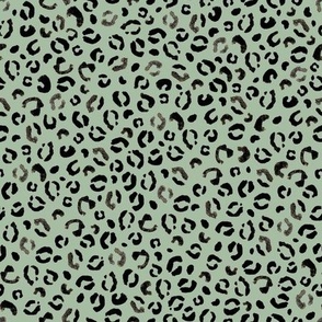 Leopard Print - Mint