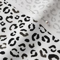 Leopard Print - Black and White