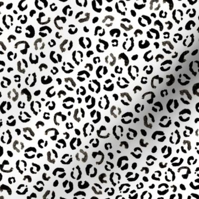 Leopard Print - Black and White