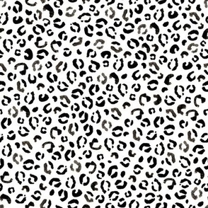 Leopard Print - Black and White