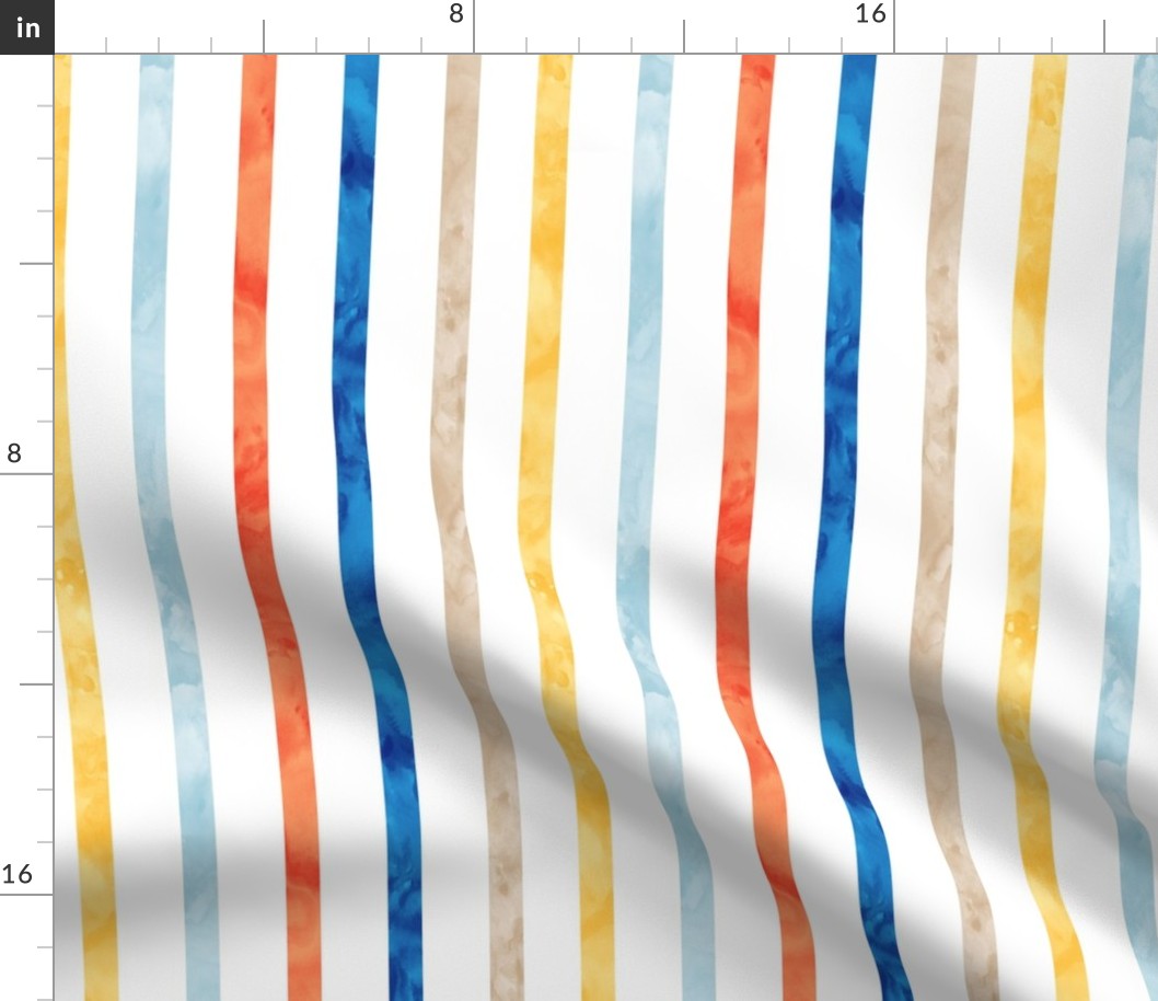 (jumbo scale) summer stripes - LAD22