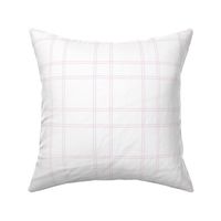 Watercolor double plaid pale pink on white copy