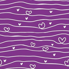 Line doodle heart cute design