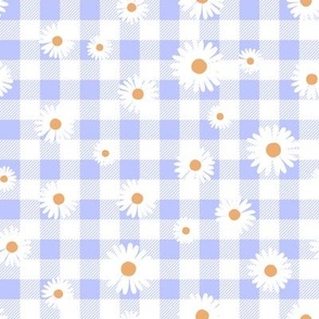 Daisies Gingham