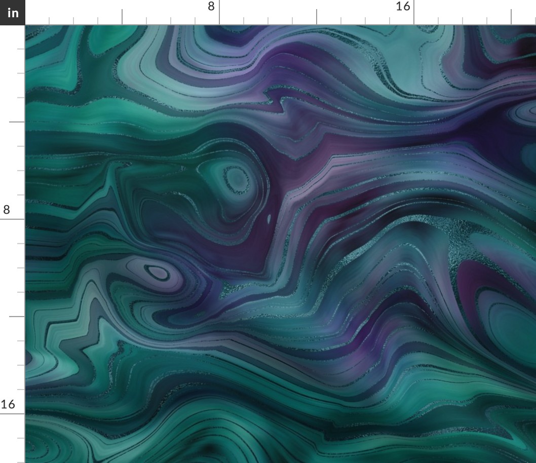 green and purple abstract 
