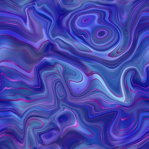 abstract swirl blue and pink