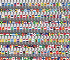 World Flags - People United