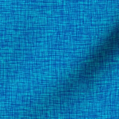 Scritch Scratch Textured Plaid in Blue