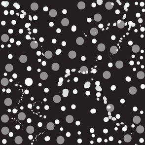 Black-White-Multiple-Artistic-Dots-(8-inch)