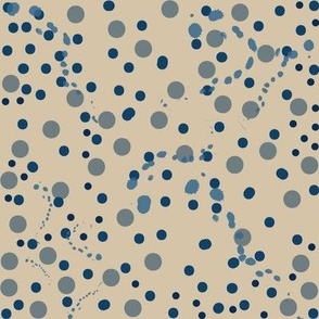 Beige-and-Blue-Multiple-Artistic-Dots-(8-inch)