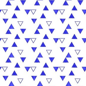 Triangles - Blue