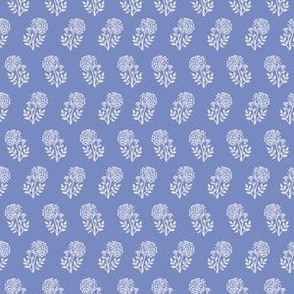 Block Print in Periwinkle 