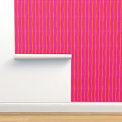 Hot Pink, Orange, and Red Wiggle Tribal Stripes | Bright