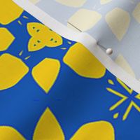  Blue and Yellow For Peace Pattern | Small Scale