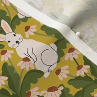 Rabbits In The Garden Md | Peach + Brown Flowers