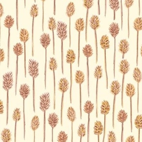 Boho Seed Heads Yellow