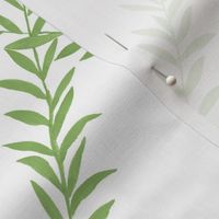 Erin Leafy Trellis Spring Green on White copy