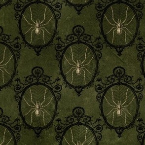 green gothic spider