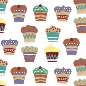 paper cupcakes