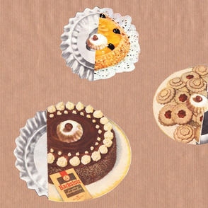 70's Cake Collage